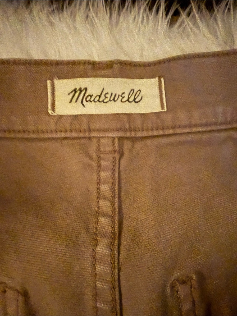 MADEWELL Women’s Straight-Leg Utility Pants in Taupe. Very comfy! - Picture 5 of 7